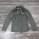 Fox Racing Jacket Military Style Zip & Button Army Green Logo Women Size Xl. Fixed Price $22.36.