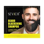 10/5PCS Sevich Men Beard Hair Colour Dye Moustache Coloring Blackening Shampoo. Fixed Price $12.95.