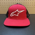 Alpinestars Hat Cap Snap Back Trucker Red Black Corp Logo Mens One Size New. Fixed Price $22.99.