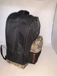 Smooth Industries H&h Black/camo Backpack #3119-300. Fixed Price $24.50.