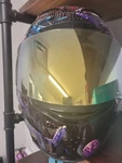 Icon Airmada Rudos Street Full Face Helmet Lucha Libre Size Large Flip Shield. Fixed Price $250.00.