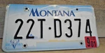 Montana 2000 Auto License Plate Big Sky 22T-D374 Collector Man Cave Crafting. Fixed Price $16.00.
