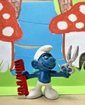 The Smurfs Hairdresser Barber Cut #20110 Rare Vintage 1979 Near Mint. Fixed Price $10.00.