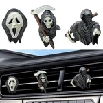3PCS Cool Skull Car Vent Skeleton Diffuser Air Outlet Clip, Ghost. Fixed Price $8.96.