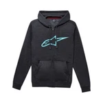 Alpinestars Ageless Ii Mens Zip Up Fleece Casual Hoodie - Charcoal/turquoise. Fixed Price $66.56.
