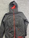Fly Racing Jacket Mens Small Black Hooded Insulated Full Zip Snow Moto Riding. Fixed Price $29.99.