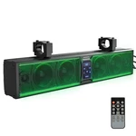 Kemimoto 25" Metal Utv Sound Bar, 6-SPEAKER, IP65 Waterproof, Bluetooth, Rgb. Fixed Price $264.35.