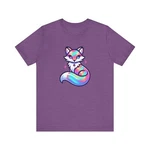 Rainbow Fox Therian T-shirt. Fixed Price $19.99.