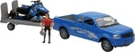 Newray 1:18 Scale Pick Up Truck W/polaris Switchback Snowmobile Set. Fixed Price $57.45.