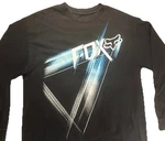 Fox Racing Men Long Sleeve Graphic T-shirt Size Black Blue Logo Moto Bmx. Fixed Price $25.24.