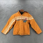 Harley Davidson Fleece Lined Full Zip Jacket Youth Yellow Hooded Long Sleeve. Fixed Price $18.99.