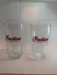 Indian Motorcycle Headdress Pint Glass Pack 2860969. Fixed Price $24.99.