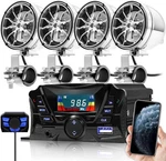 Gohawk TS3-Q GEN.2 Motorcycle Weatherproof Bluetooth Speakers Chrome. Fixed Price $100.94.