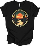 Dark Desert Highway Adventure Tee Retro Nature Graphic Road Trip T-shirt. Fixed Price $25.99.