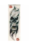 Lethal Threat Design 6" X 18" Rip & Tear Skull Bite Car Emblem Sticker Decal. Fixed Price $9.98.