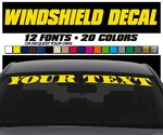 48" Windshield Banner Decal Boat Name Trailer Car Truck Vinyl Sticker. Fixed Price $14.99.
