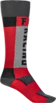 Fly Racing Youth Mx Thick Socks Red/grey 350-0550Y. Fixed Price $29.99.