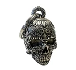 Sugar Skull Motorcycle 3D Ride Bell Biker Gremlin. Fixed Price $16.00.