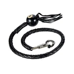 Dream Apparel 42" Leather Motorcycle Get Back Whip For Handlebar Black. Fixed Price $51.68.