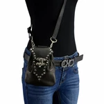 Milwaukee Leather MP8856 Women's 'studded' Black Drop Set Belt Bag. Fixed Price $39.99.