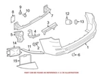 Genuine Oem Reflector Panel For Bmw 63147847592. Fixed Price $38.57.