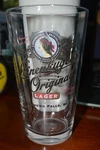 Leinenkugels Original Beer Pint Glass Fish Series Large Mouth Bass Indian Lady. Fixed Price $19.99.