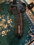 Harley-davidson Unisex Two Piece Rain Suit Sz Large Reflective Hidden Hood & Bag. Fixed Price $149.95.