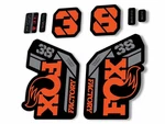 Fox 38 2021 Factory Forks Suspension Decals Sticker Set Adhesive Orange Gray. Fixed Price $22.99.