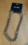 Hot Topic Gunmetal Pants/wallet Chain - 12 Inch. Fixed Price $12.99.