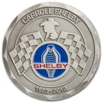 Carroll Shelby Satin Challenge Coin * GT350 Ships Worldwide & Free To The Usa!. Fixed Price $59.00.