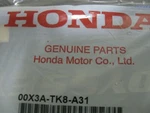 New Genuine Honda Kit, 14 Ody Cert Usa (pn 00X3A-TK8-A31). Fixed Price $12.97.