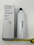 Meta Logo H2GO Water Bottle New Box 24OZ Nib Aluminum Carabiner. Fixed Price $19.99.