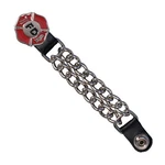 Hot Leathers Fire Department Vest Extender (silver, 4") Inch,. Fixed Price $15.99.