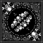 Zan B140 Bandanna Skull Row. Fixed Price $15.95.