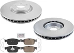 345MM Front Disc Brake Rotors Ceramic Pads For 2019-2022 Volvo XC40 T4 T5. Fixed Price $249.00.