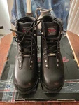 Milwaukee MB445 Outlaw Men's Soft Toe Leather Motorcycle Biker Boots 8.5. Fixed Price $160.00.