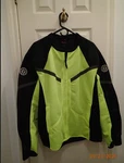 Mesh Motorcycle Touring Jacket Black / High Visibility Xlt. Fixed Price $105.00.