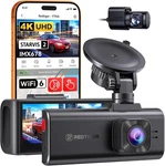 Redtiger F7NA 4K Dash Cam Front And Rear, Starvis IMX678, 8MP, 5GHZ Wifi (20MB. Fixed Price $114.42.