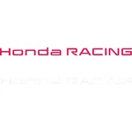 Factory Effex DIECUT-3' For Honda Racing (red) 28-94306. Fixed Price $18.39.