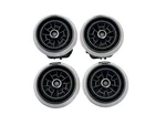 2017-2020 Audi A3 Dashboard Air Vents Set Of 4 Black Silver. Fixed Price $90.00.