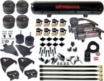 Air Ride Kit 82-04 S10 Sonoma 2500 Bags 1/2" Valves Pewter Compressors 7-SWITCH. Fixed Price $1429.88.