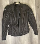Joe Rocket Women Xs Motorcycle Jacket Armored Hitena Textile Riding Black Nwot. Fixed Price $89.99.