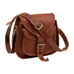 Indian Hando Art 9 Inch Women Leather Cross-body Shoulder Bag Satchel Ladies .... Fixed Price $46.65.