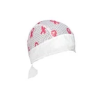 Zan Vented Flydanna Headwrap Osfm Breast Cancer Pink Ribbon/white ZVSBC02. Fixed Price $14.99.