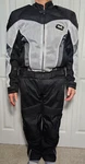Tourmaster 3 Layer Intake Jacket & Venture Air Pants Mens SMALL-40 Short Blk/wht. Fixed Price $125.00.