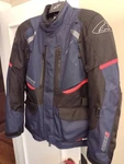 Alpinestars Andes V3 Drystar Jacket - Blue/black Xl. Fixed Price $159.00.