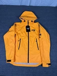 Fox Factory Jacket Mens Small Orange Team Chute Hooded Rain Shell Race Face. Fixed Price $95.96.