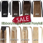 Thick Tie Up Ponytail Human Remy Extensions Ribbon Wrap Around Hairpiece Us. Fixed Price $45.88.