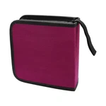 Lhdos Car Cd Case, 40 Capacity Dvd Disc Storage Binder 6.38*6.18 Inch, Purple. Fixed Price $8.82.