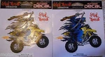 Lethal Threat Yellow Quad Reaper Decals Stickers LT00132 Sets. Fixed Price $9.00.